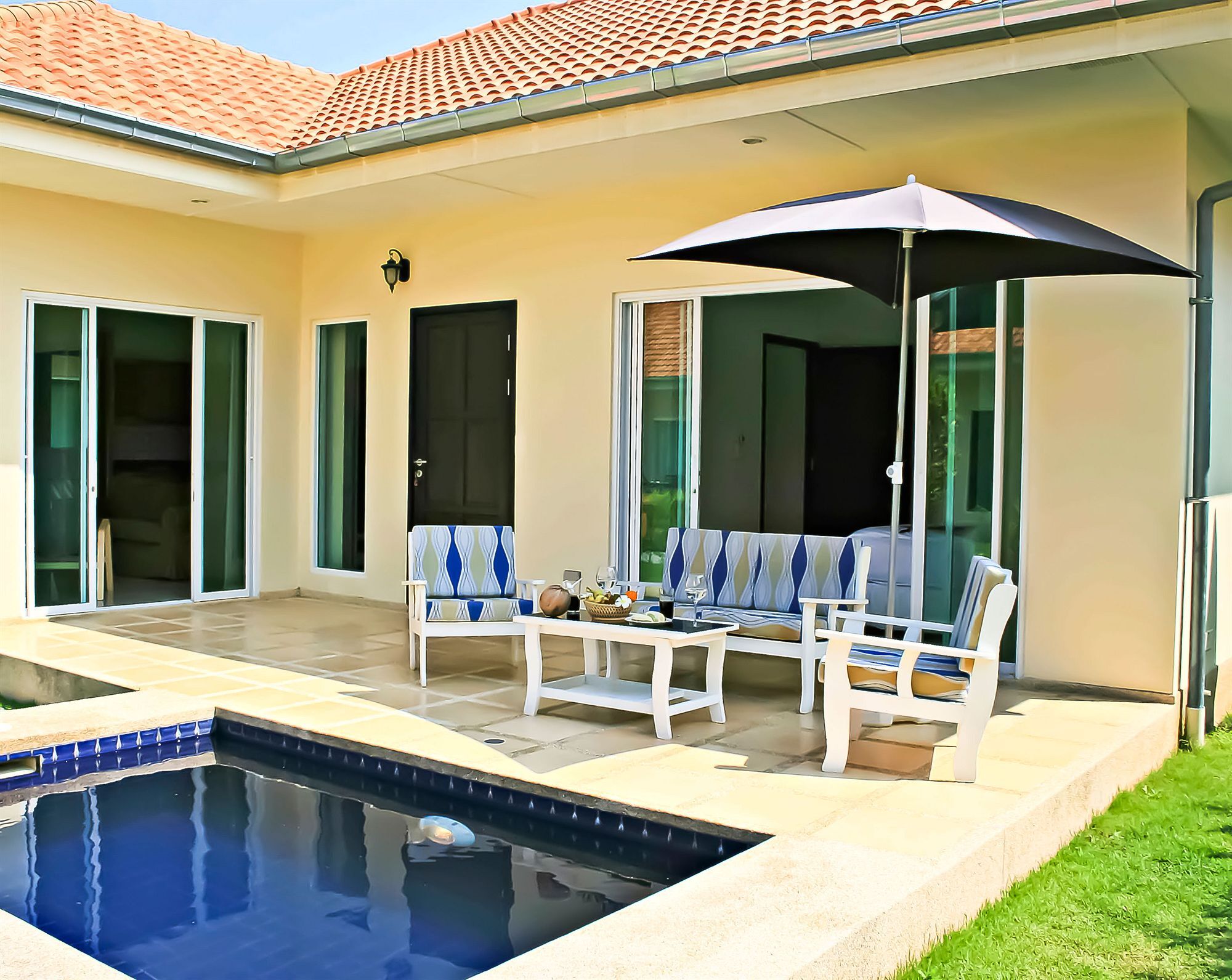 Garden Hills Villa Resort チャアム エクステリア 写真